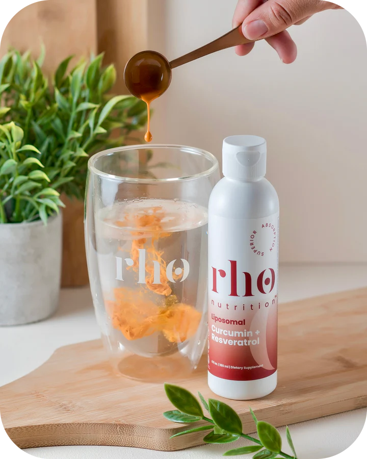 Liposomal Curcumin + Resveratrol - RHO - Healthy Inflammatory Response