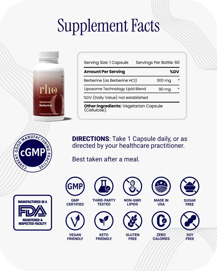 Liposomal Berberine