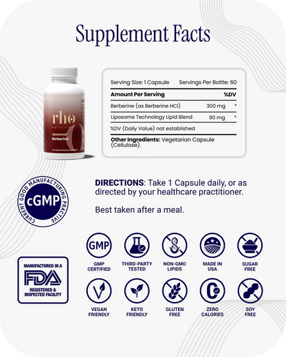 Liposomal Berberine