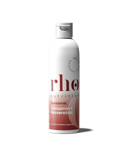 Liposomal Curcumin + Resveratrol - RHO -  Healthy Inflammatory Response