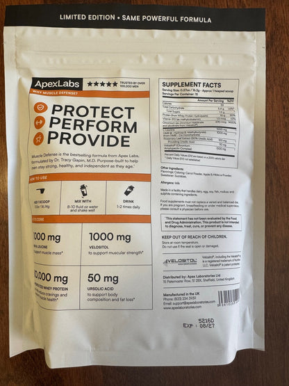 Muscle Defense PEACH ICED TEA- ApexLabs
