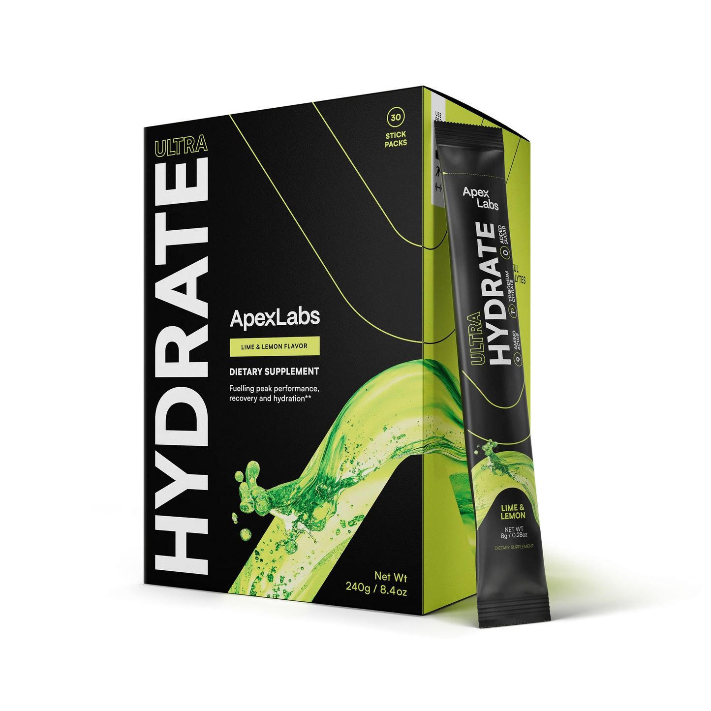 Rapid Hydration Electrolyte Recovery Powder Variety Flavor Pack