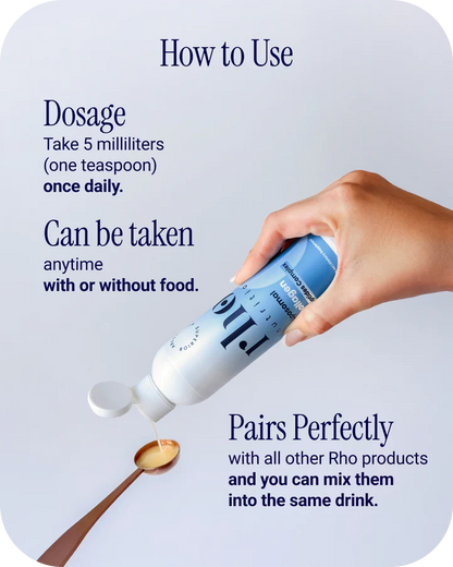 Liposomal Collagen Peptides - RHO - Skin, Hair & Joint Support